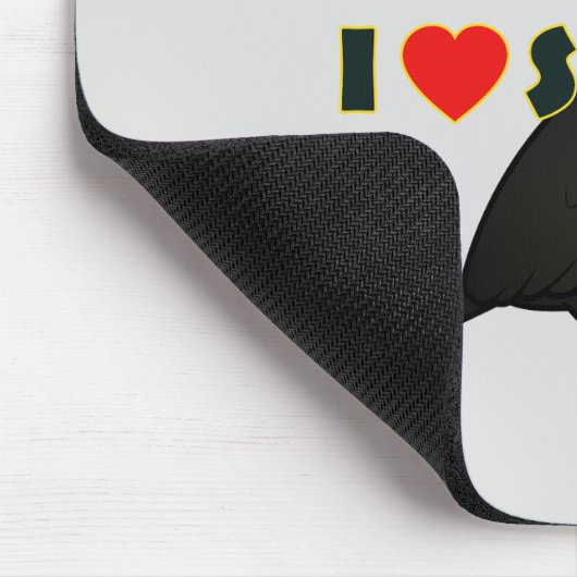 I Love Shags Muismat (Hoek)