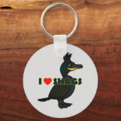 I Love Shags Sleutelhanger (Achterkant)