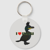I Love Shags Sleutelhanger (Achterkant)