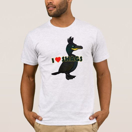 I Love Shags T-shirt (Voorkant)