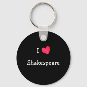 I Love Shakespeare Sleutelhanger