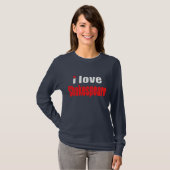I Love Shakespeare T-shirt (Voorkant volledig)