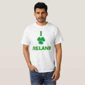 I Love Shamrock Ireland T Shirt (Voorkant volledig)