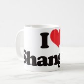 I Love Shanghai Koffiemok (Voorkant links)