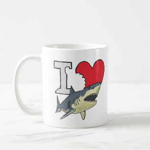 I Love Sharks Koffiemok