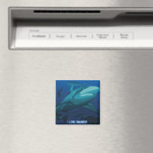 I Love Sharks Magnet (Insitu (Vaatwasser))
