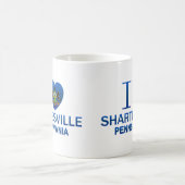 I Love Shartlesville, PA Koffiemok (Center)