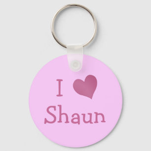 I Love Shaun Sleutelhanger