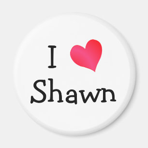 I Love Shawn Magneet