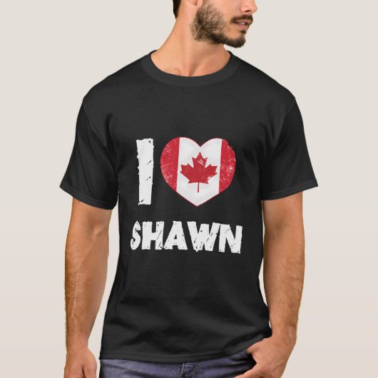 I Love Shawn T-shirt (Voorkant)
