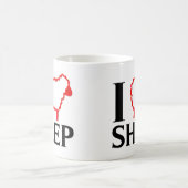 I Love Sheep Koffiemok (Center)