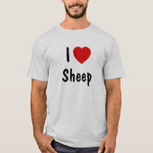 I Love Sheep T-shirt (Voorkant)