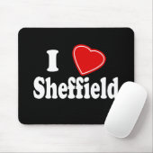 I Love Sheffield Muismat (Met muis)
