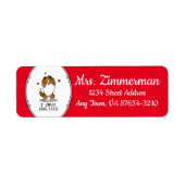 I Love Shelties (sable 2) Shetland Sheepdogs Cute Etiket (Voorkant)