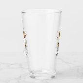 I Love Shelties (sable 2) Shetland Sheepdogs Cute Glas (Rechts)