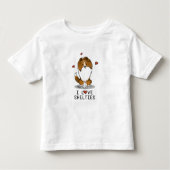 I Love Shelties (sable 2) Shetland Sheepdogs Cute Kinder Shirts (Voorkant)