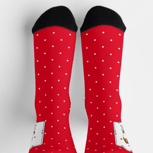 I Love Shelties (sable 2) Shetland Sheepdogs Cute Sokken (Top)