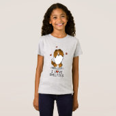 I Love Shelties (sable 2) Shetland Sheepdogs Cute T-shirt (Voorkant volledig)