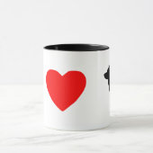 I Love Shiba Inus Mok (Midden)