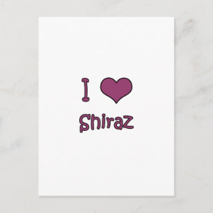 I Love Shiraz Briefkaart