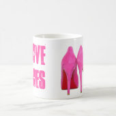 I Love Shoes Coffee Mok (Center)