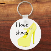 I Love Shoes Sleutelhanger (Voorkant)