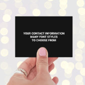 I Love Shoes Visitekaartje