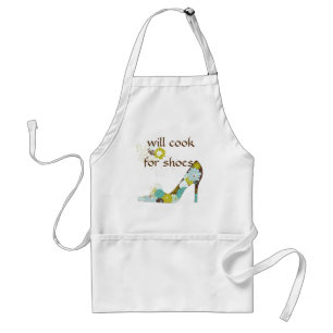 I Love Shoes Vrouw Chef Standaard Schort