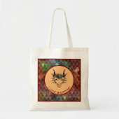 I Love Shopping Dragon Head & Scales Tote Bag (Voorkant)