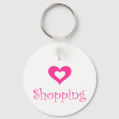 I Love Shopping Sleutelhanger (Voorkant)