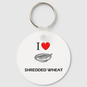 I Love Shredded Wheat Sleutelhanger