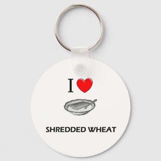 I Love Shredded Wheat Sleutelhanger (Voorkant)