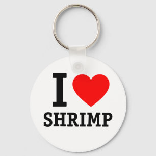 I Love Shrimp Sleutelhanger