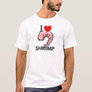 I Love Shrimp T-shirt