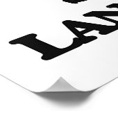 I Love Sign Language Poster (Hoek)