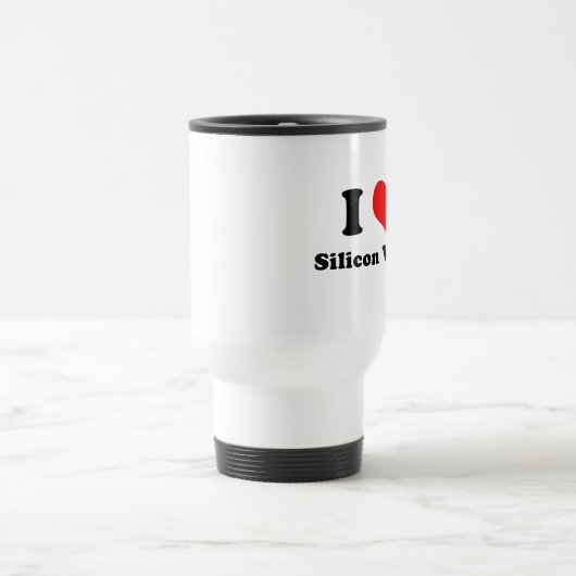 I Love Silicon Valley Commuter Mok (Center)