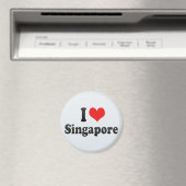 I Love Singapore Magneet (Insitu (Vaatwasser))