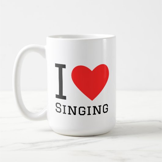 I love singing koffiemok (Links)