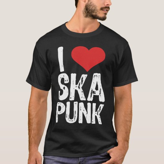 I Love Ska Punk T-shirt (Voorkant)