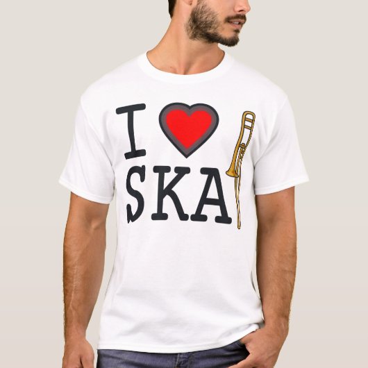 I Love Ska T-shirt (Voorkant)