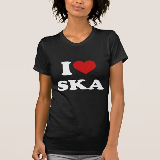 I Love Ska T-shirt (Voorkant)