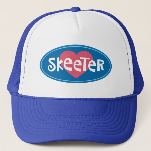I Love Skeeter Trucker Pet (Voorkant)
