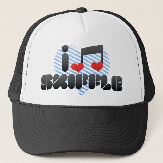 I Love Skiffle Trucker Pet (Voorkant)