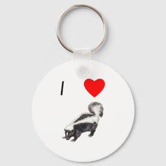 I Love Skunks (2) Sleutelhanger