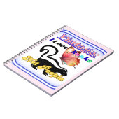 I Love Skunks, Not People Notitieboek (Linkerzijde)