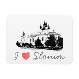 I Love Slonim Belarus Architecture Magneet