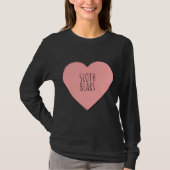 I Love Sloth Beren T-shirt (Voorkant)