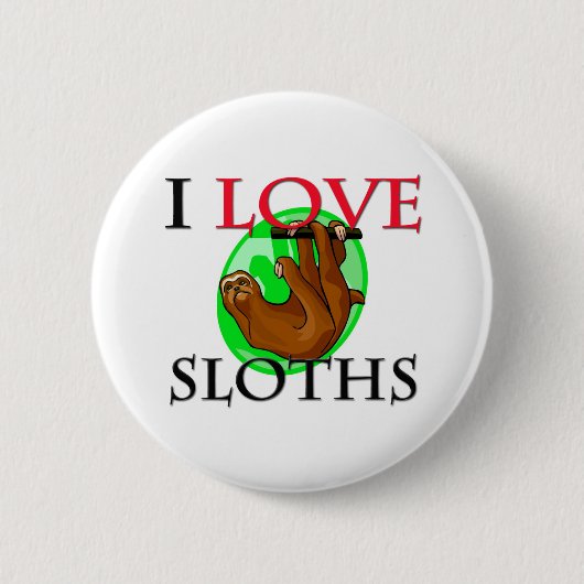 I Love Slots Ronde Button 5,7 Cm (Voorkant)