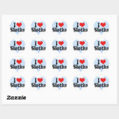 I Love Slots Ronde Sticker (Vel)