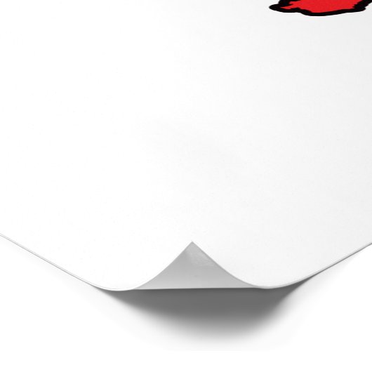 I Love Slovenia / I Heart Slovenia Vertical Poster (Hoek)